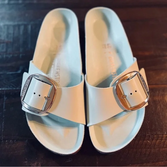 Birkenstock”NEW” Madrid Big Buckle Size 9-9.5/40 - Picture 6 of 12